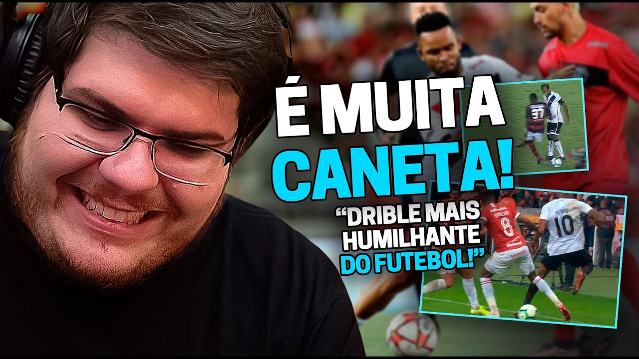 CASIMIRO REAGE: 100 CANETAS HUMILHANTES - FUTEBOL NACIONAL | Cortes do Casimito
