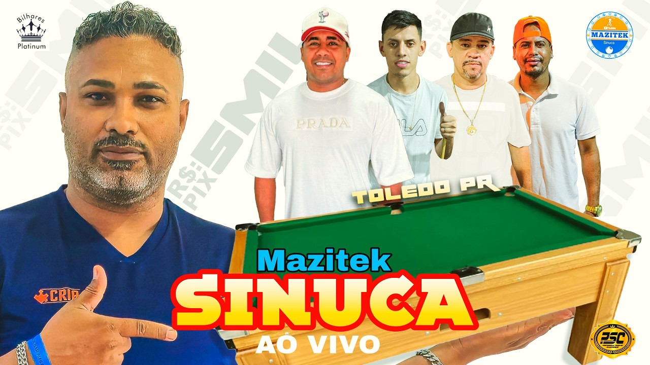 MAYCON, WALLISON, LAMBE E KATRINA | AO VIVO | 01/03/2026  | #sinuca  #live  #aovivo #agora #jogos