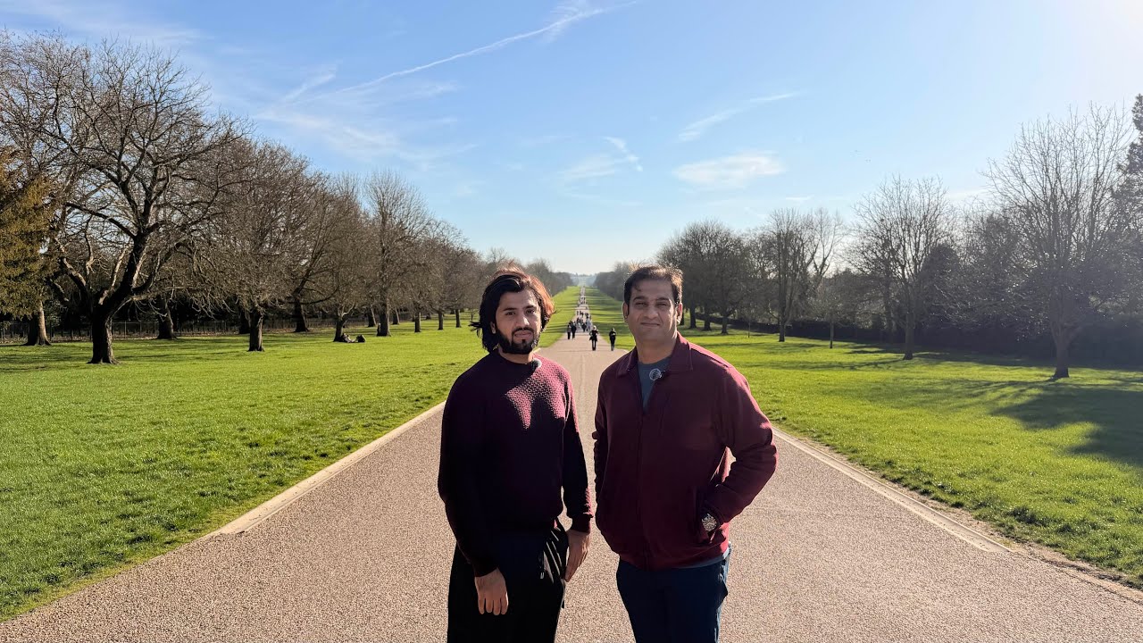 Apnay Chotay Bhai K Sath Aj Windsor Castle London ka visit Kiye 