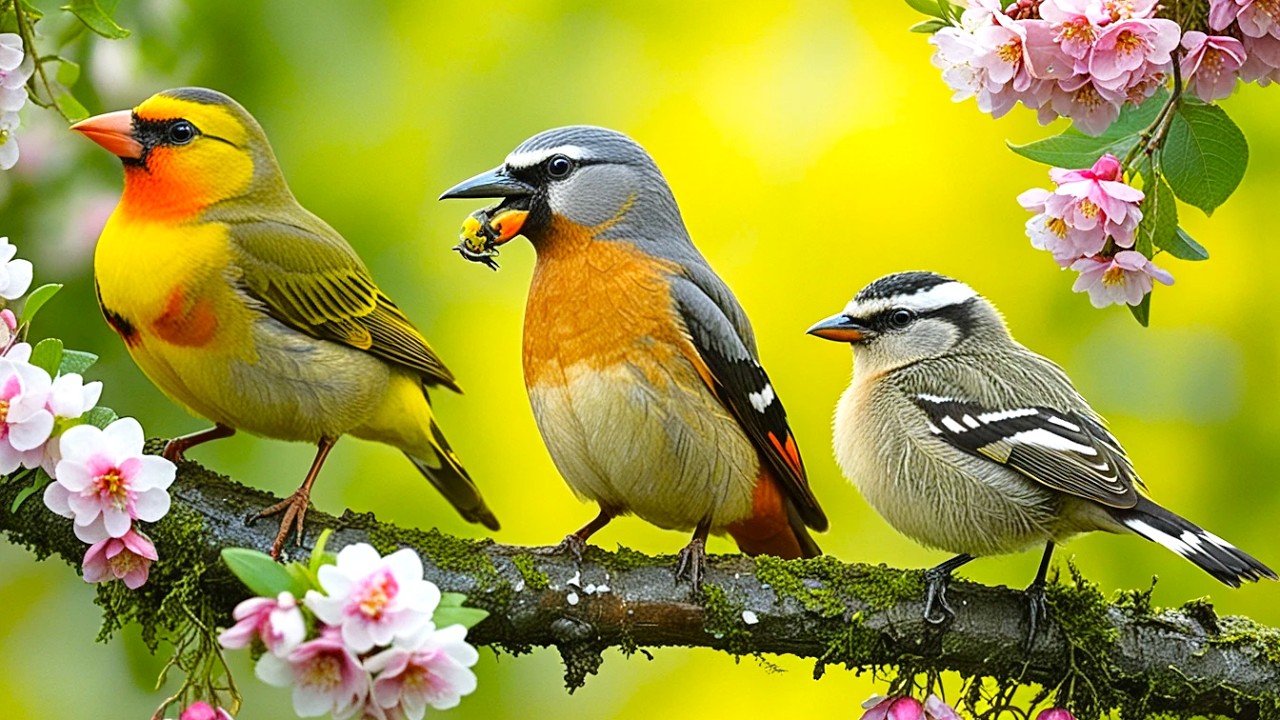 🔴 CAT TV 24/7 NO ADS 🕊️ Birds! Noisy Starlings & Fledglings Take Over the Garden 🐿️ Video for cat