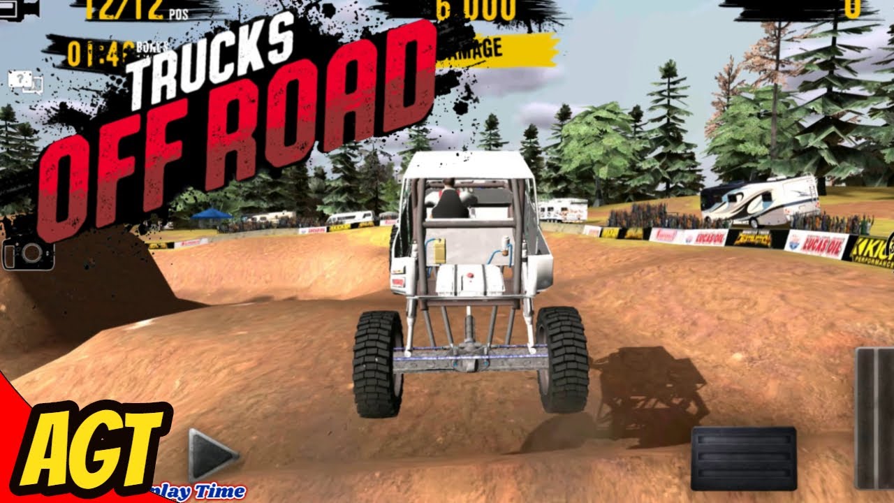 Trucks Off Road - Trial 1 and 2 Plus Freestyle Mud Bogging - Android Gameplay 2