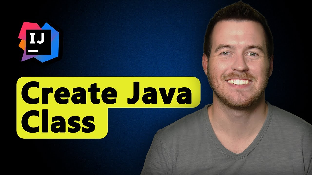 Как создать новый класс Java в IntelliJ