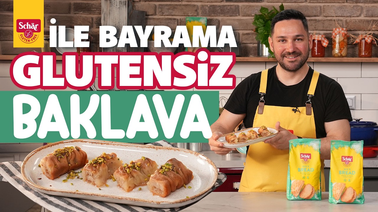 Schar ile Glutensiz Bayram Baklavası Tarifi - Glutensiz Baklava Nasıl Yapılır?