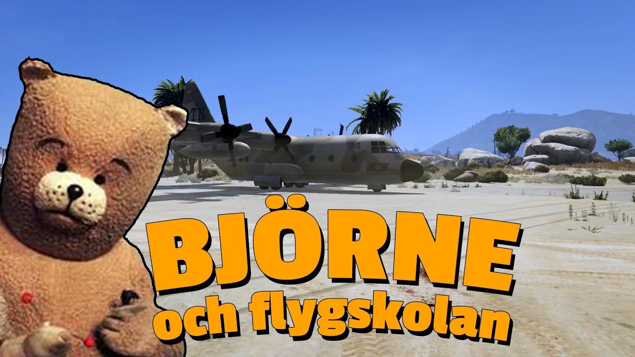 BJÖRNE OCH FLYGSKOLAN