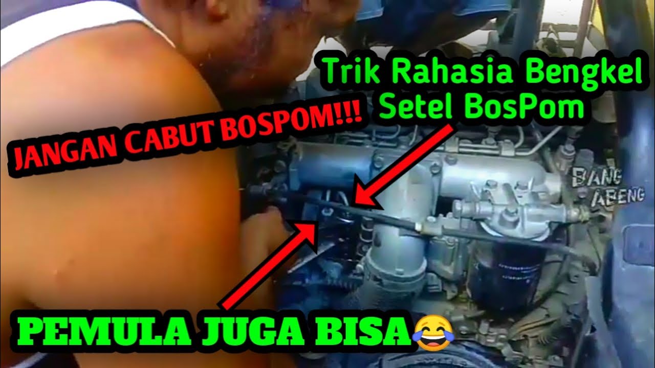 Cara Menambah Tenaga Mobil Canter (Trik Rahasia Bengkel BosPom) | Tenaga Bertambah