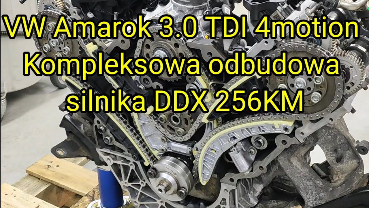 VW Amarok 3.0 TDI DDX. Panewki, pierścienie, rozrząd, uszczelnienie, turbo , czyli mały remoncik 🙂
