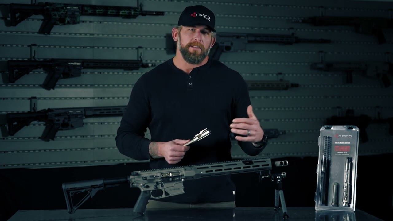 NEMO Arms Recoil Reduction Kit - Patented Large Frame BCG
