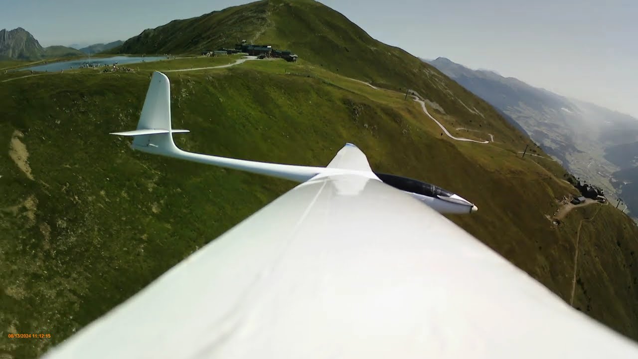 Alpina CMI 4000 at Wildkogel in AT @Southern wind  @2100m midair  4kHD