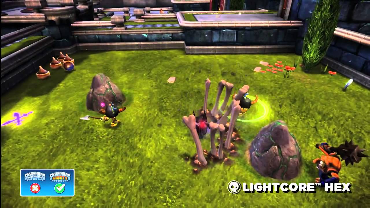 Skylanders Giants - LIGHTCORE HEX Official Trailer