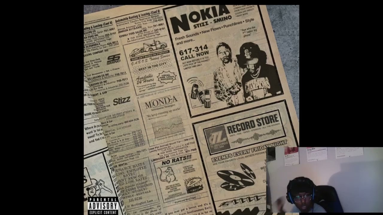 my boy stay SNAPPIN. | Smino - Nokia ft Stizz Reaction