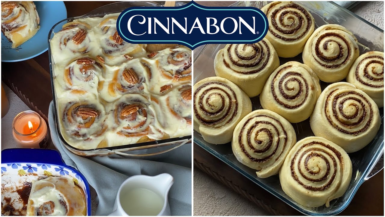 سينابون رولز احلي من الجاهز وبخطوات بسيطة وسريعة !#cinnamon_rolls