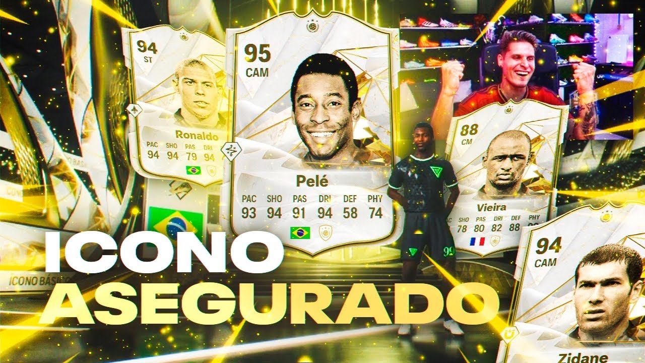 SACAMOS ICONOS BRUTALES EN EL SBC DE ICONO ASEGURADO!! | FC 24