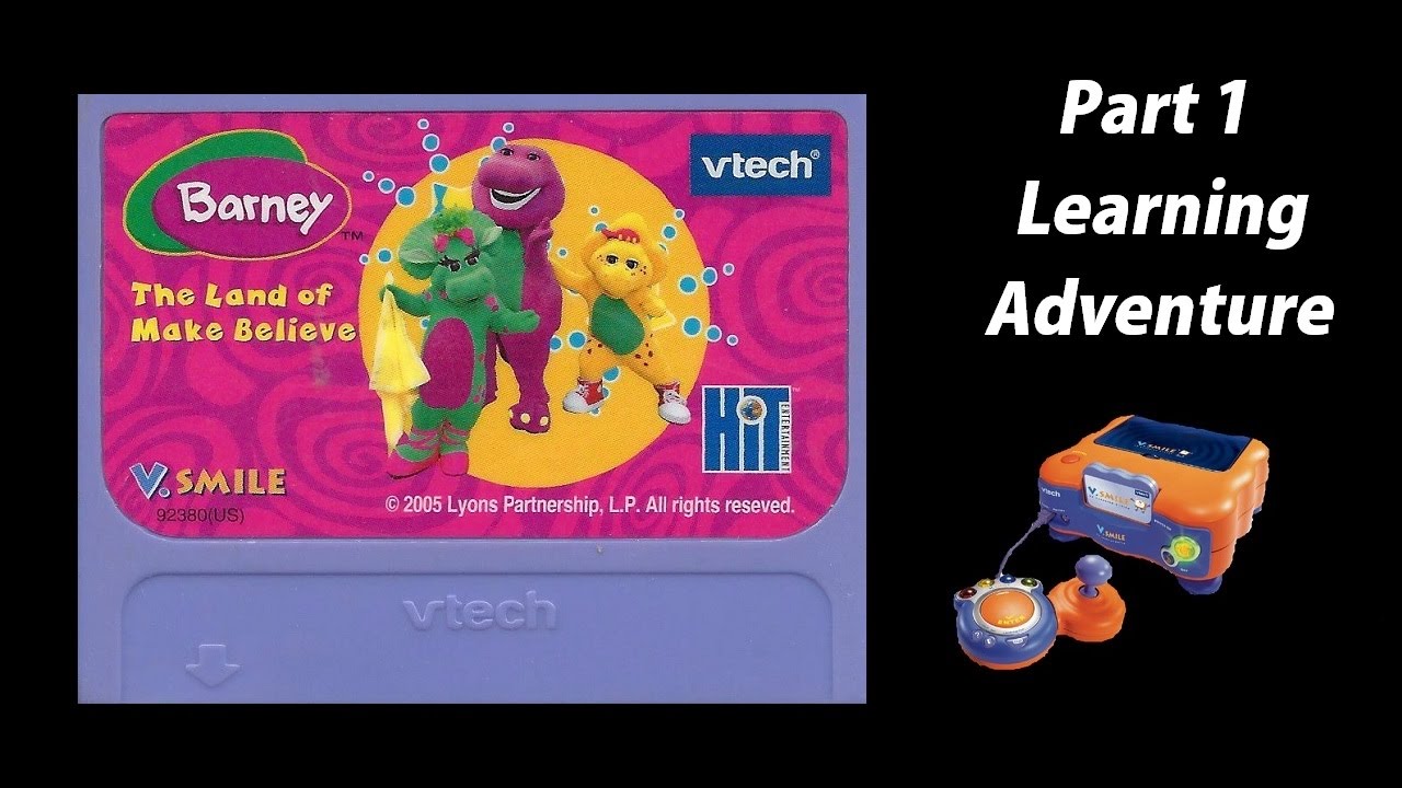 Barney: The Land of Make Believe (V.Smile) (Playthrough) Part 1 - Learning Adventure