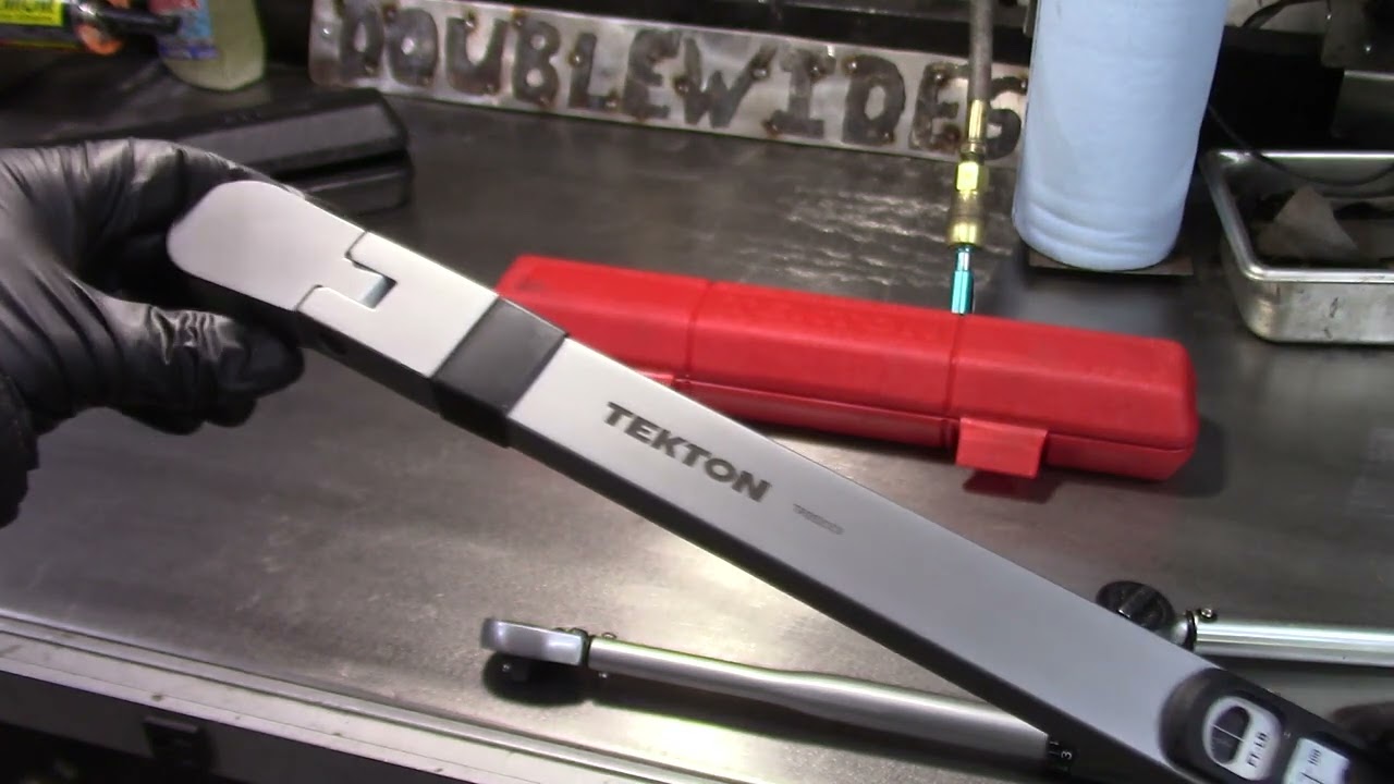 Tekton Split Beam Vs. Tekton Micrometer Style Torque Wrench