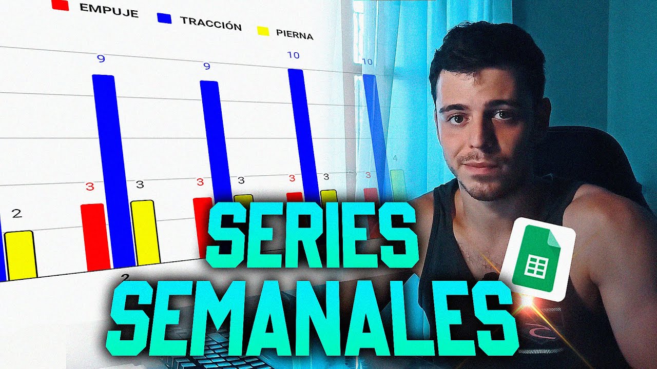 📈EXCEL de ENTRENAMIENTO - GRAFICAR SERIES SEMANALES📈 [8]