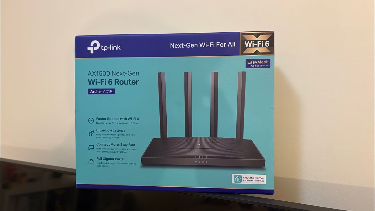 TP-Link Routeur AX1500 Unboxing!