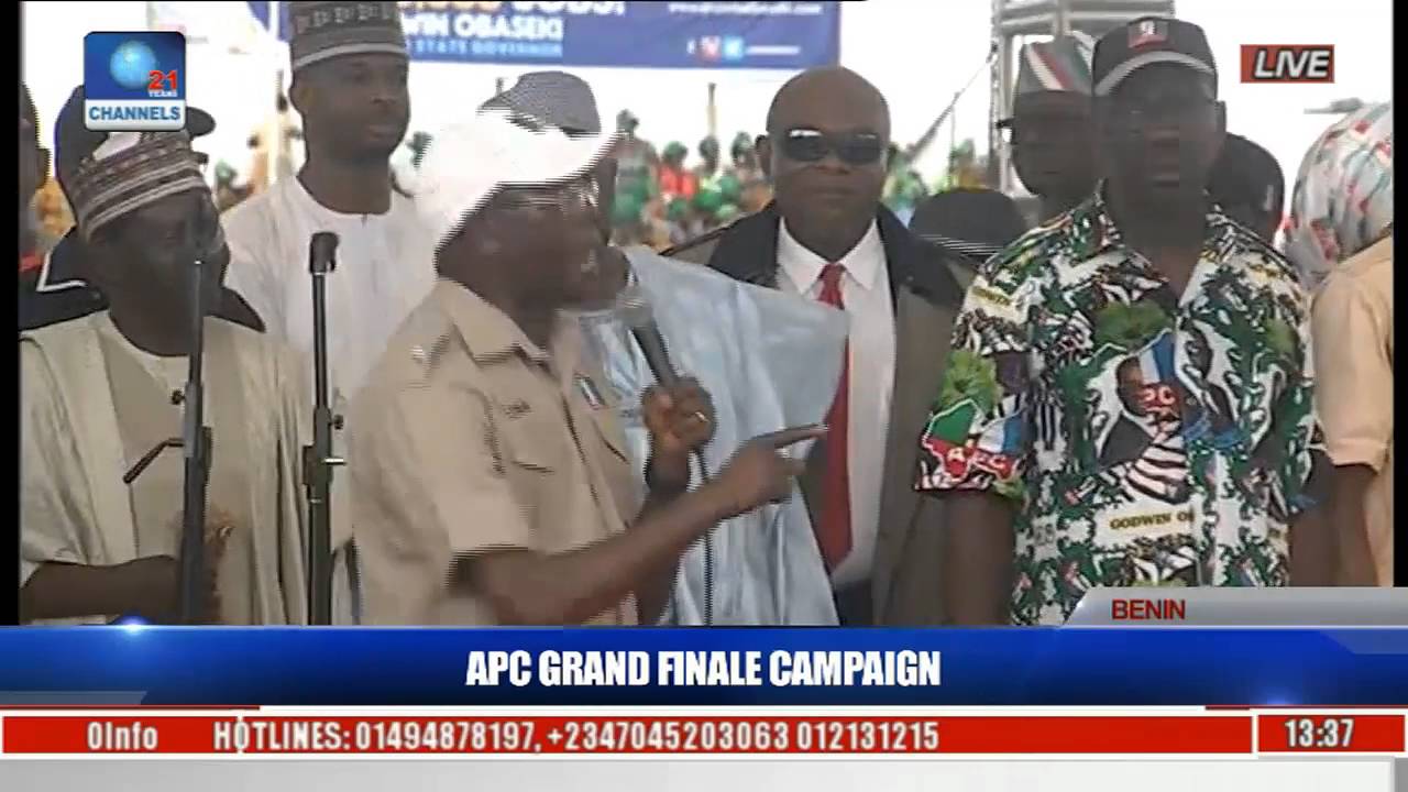 APC Mega Rally In Edo State Pt 7