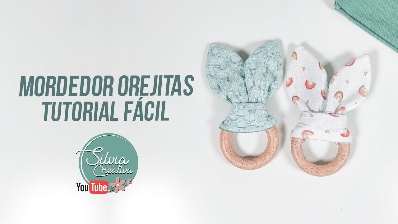 MORDEDOR OREJITAS REVERSIBLE para bebés - Patrón gratuito