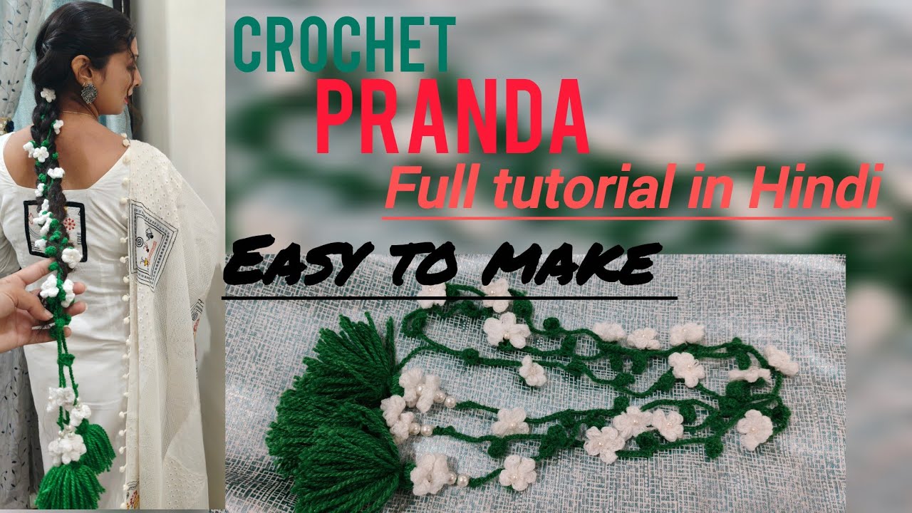 How to make viral crochet Pranda/easy to make #full tutorial in Hindi #crochet #pranda 