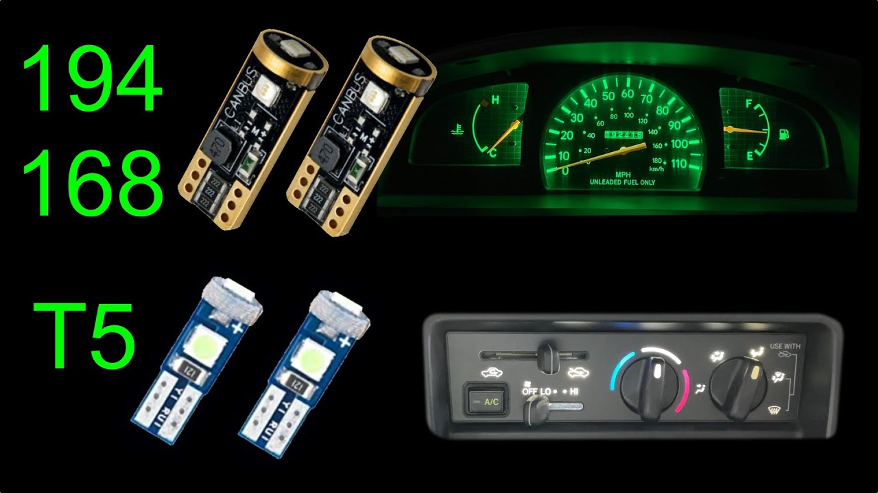 LED dashboard light installation 1998 Toyota Tacoma