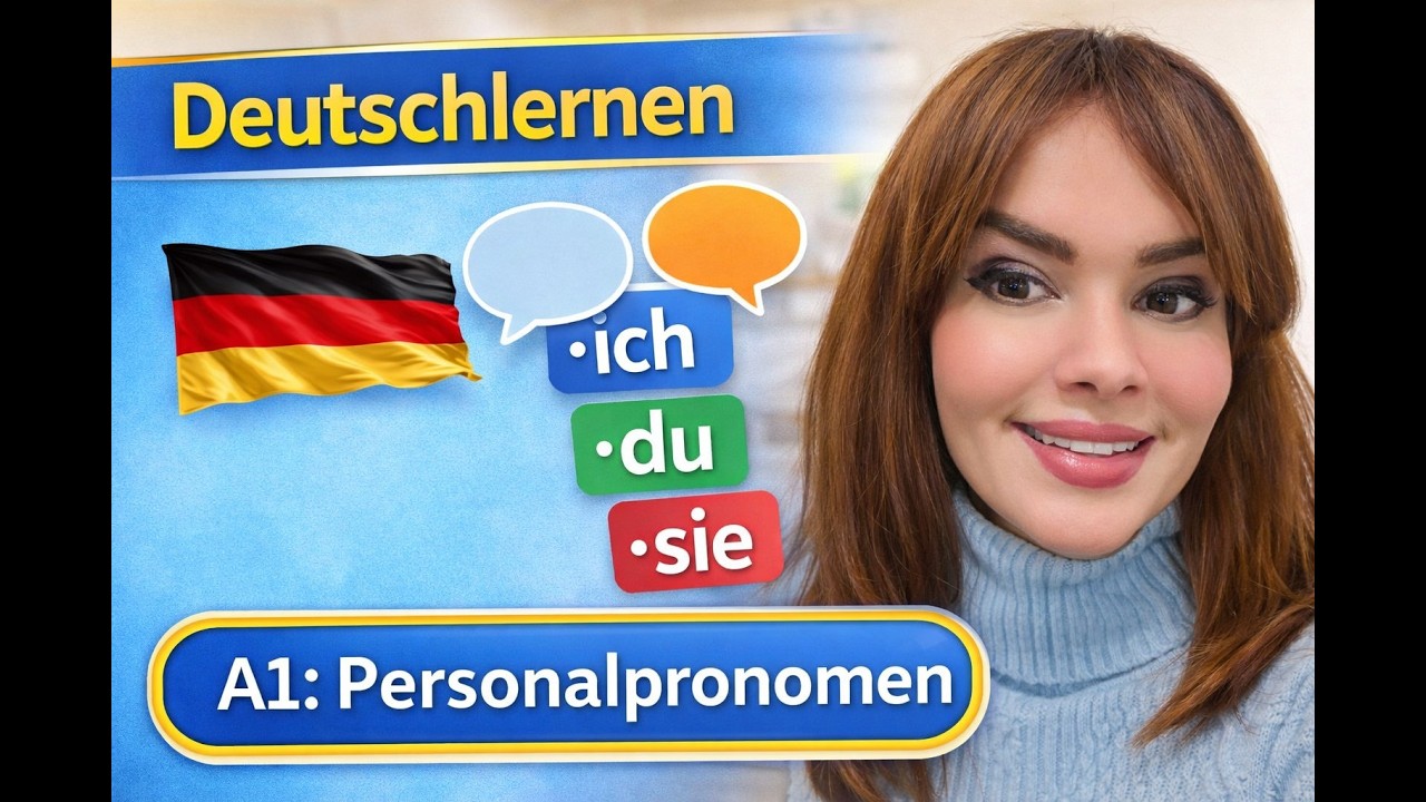 Deutschlernen A1 Lektion 4: Personalpronomen