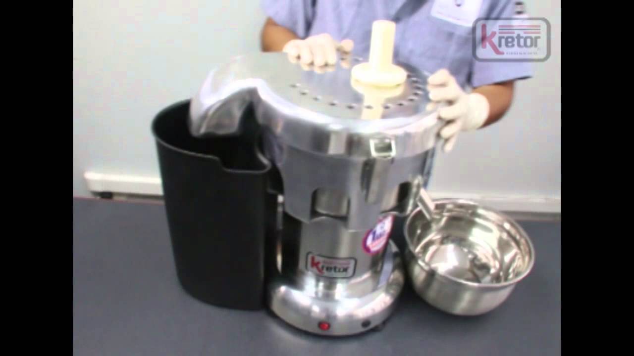 Extractor de frutas y verduras Marca Kretor - Brimali Industrial