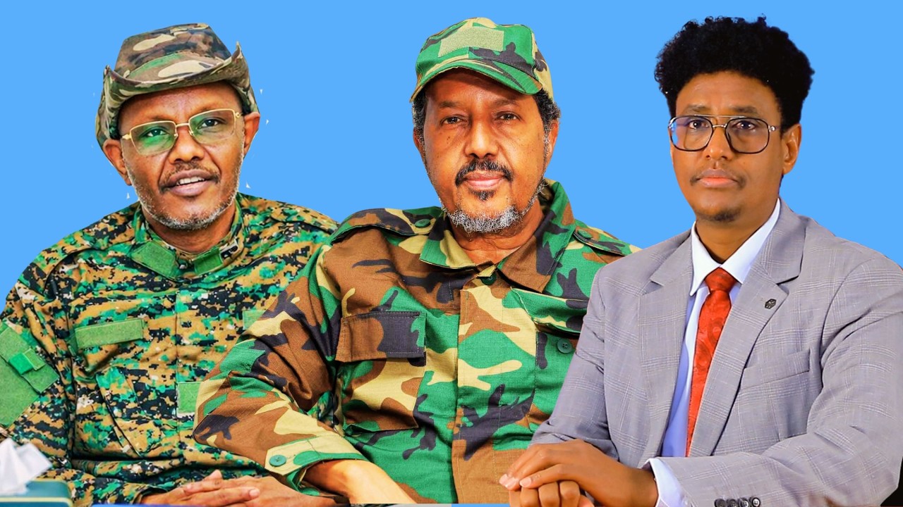 DEG-DEG Dagaalka Madaxweyne Hassan Sh Maxamuud Iyo Madaxweyne Laftagreen oo Banaanka usoo baxay.