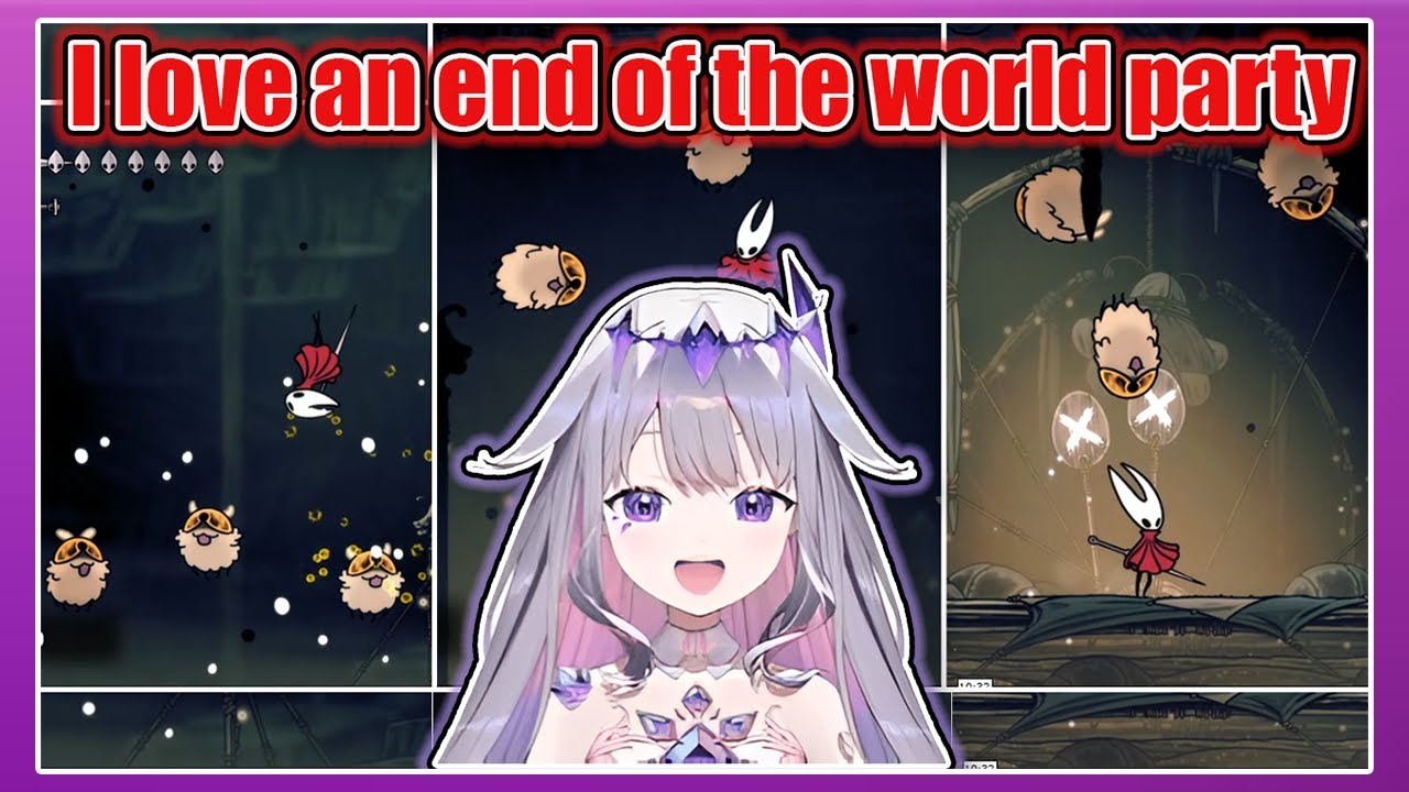 biboo reaction to flea festivals in Hollow Knight Silksong【hololive /eng sub】