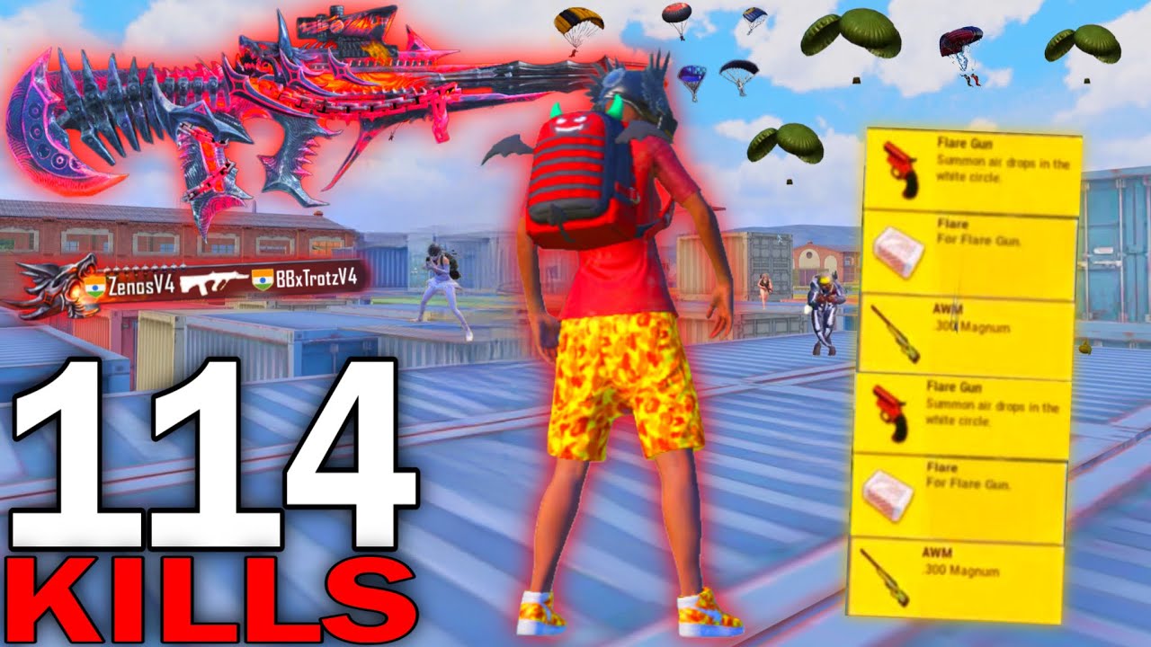 114 KILLS!!😈 NEW MODE BEST AGGRESSIVE RUSH GAMEPLAY 🔥SAMSUNG,A7,A8,J4,J5,J6,J7,J2,J3,XS,A3,A4,A5