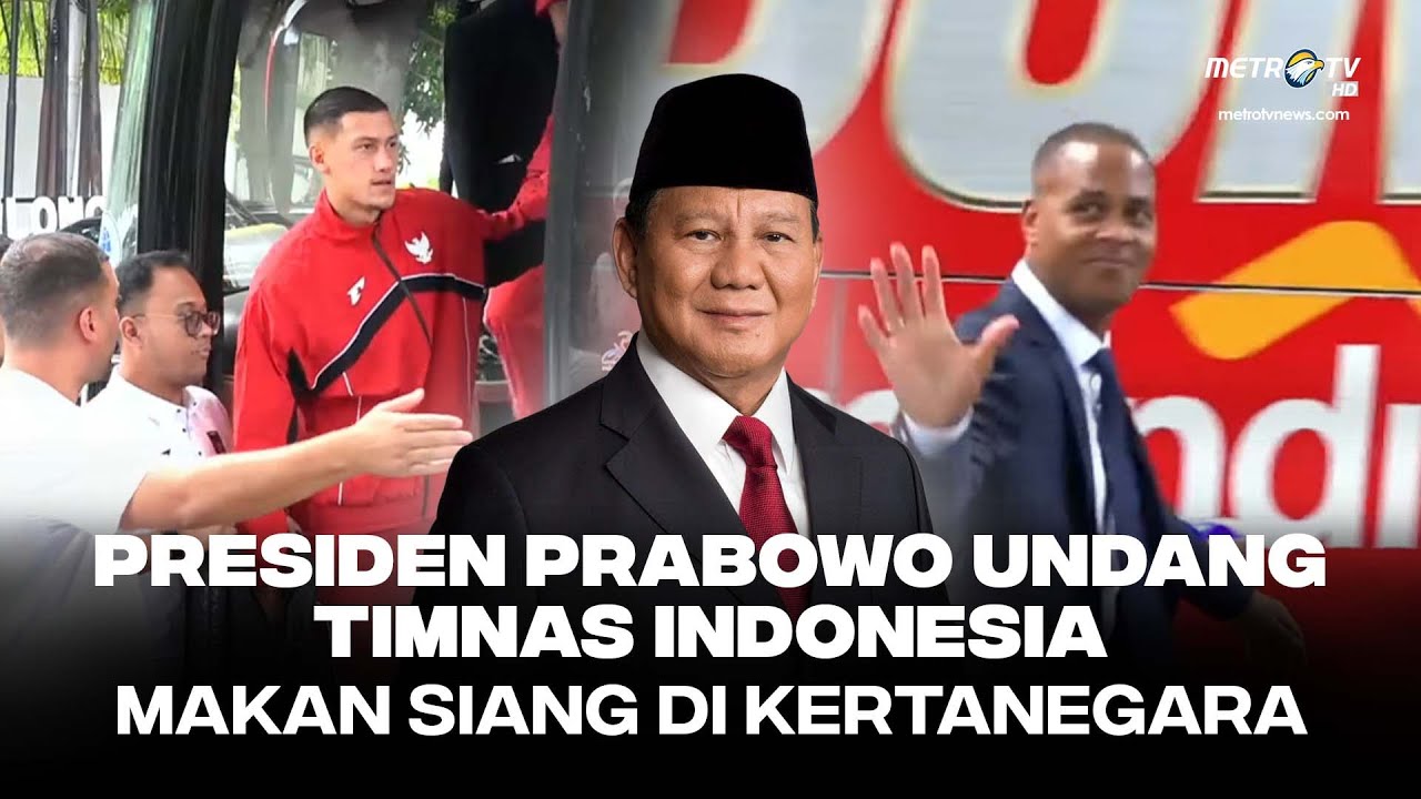 BREAKING NEWS - PRESIDEN PRABOWO & TIMNAS INDONESIA MAKAN SIANG DI KARTANEGARA