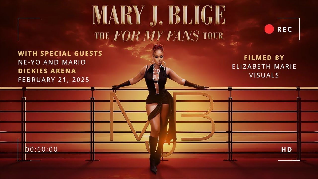 Mary J. Blige, Ne-Yo, Mario: For My Fans Tour Dallas 2025 | Concert Highlights (HD)