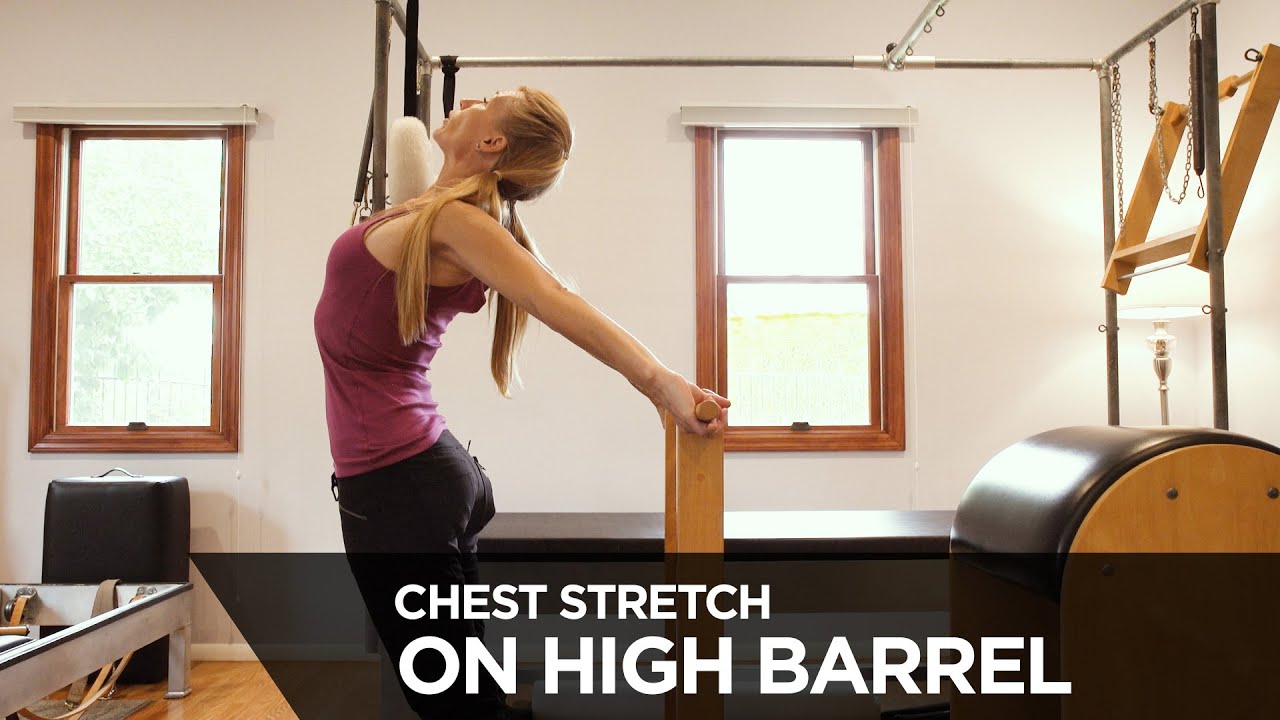 Pilates Technique: Chest Stretch on High Barrel