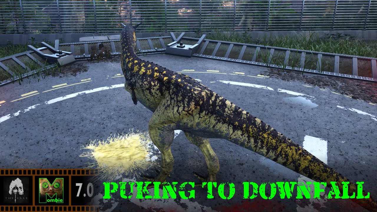 The Isle Evrima - Puking To Downfall - Update 7 - Carnotaurus