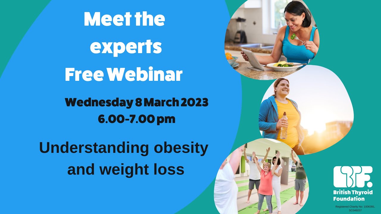 'Meet the Experts' webinar on understanding obesity and weight loss