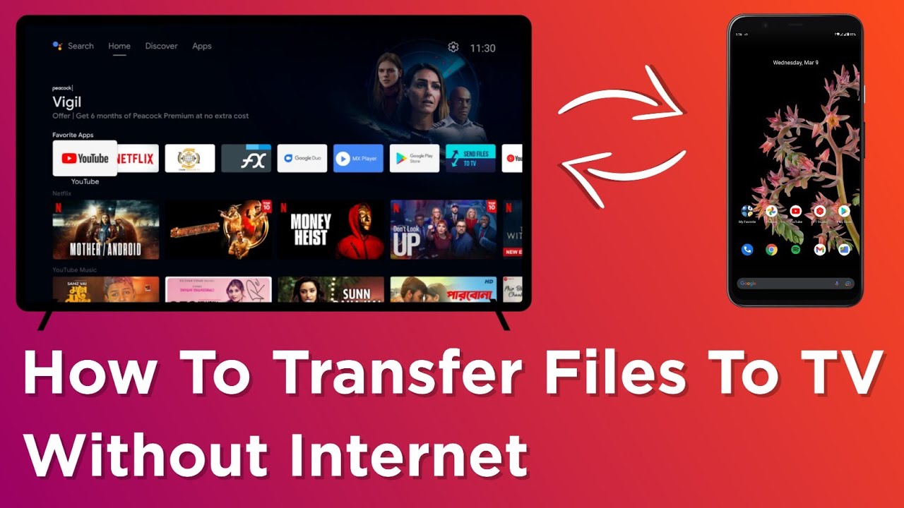 How To Transfer Files To Android TV Without Internet | Easy Offline Method