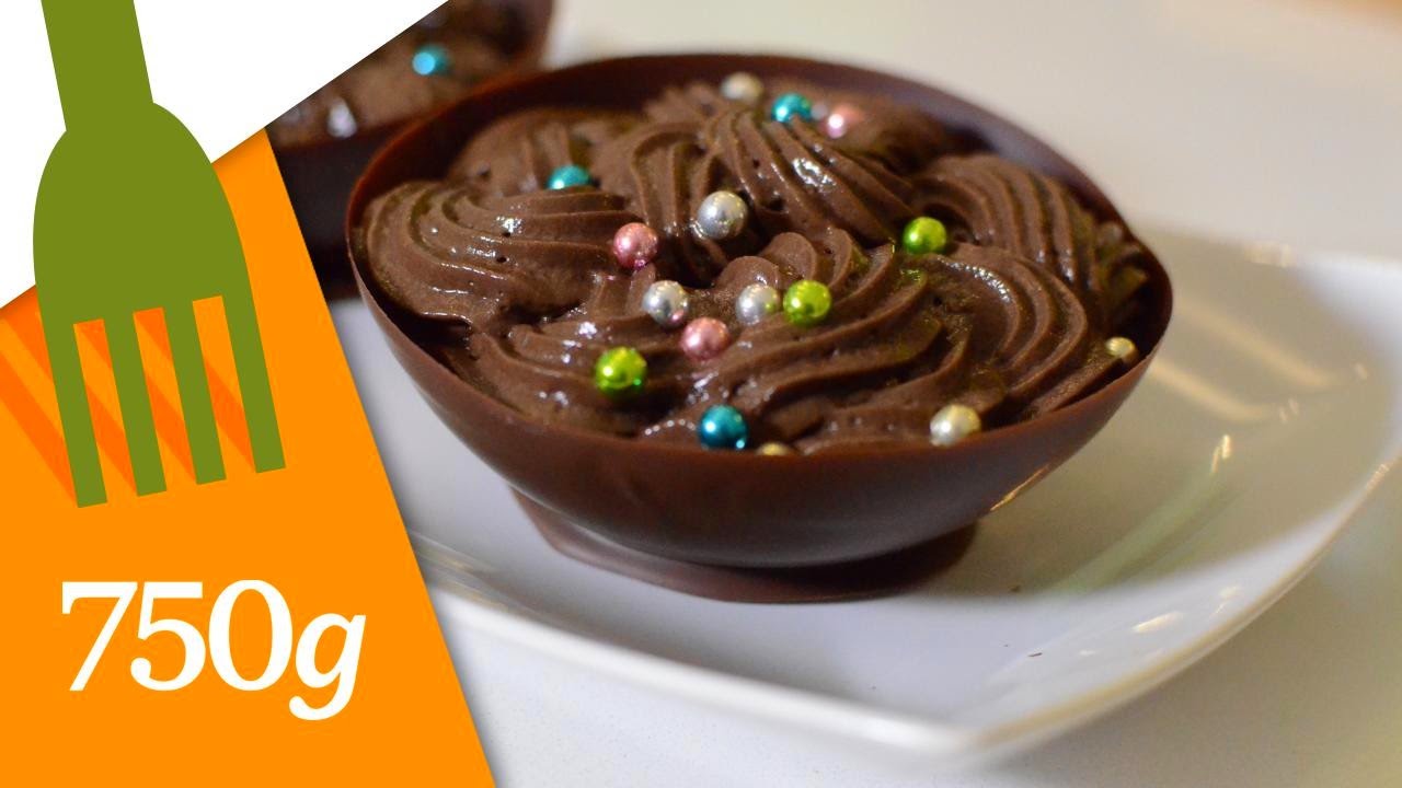 Comment faire des Coques en chocolat avec un ballon ? - 750g
