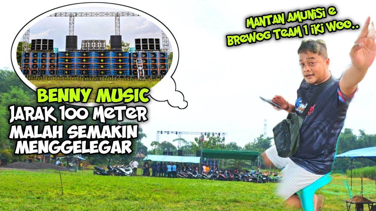Edan Emang Box BENNY Bikinan Brewog🔥Semakin Jauh,,Suaranya Semakin Besar ‼️Jarak 100 m Menggelegar 