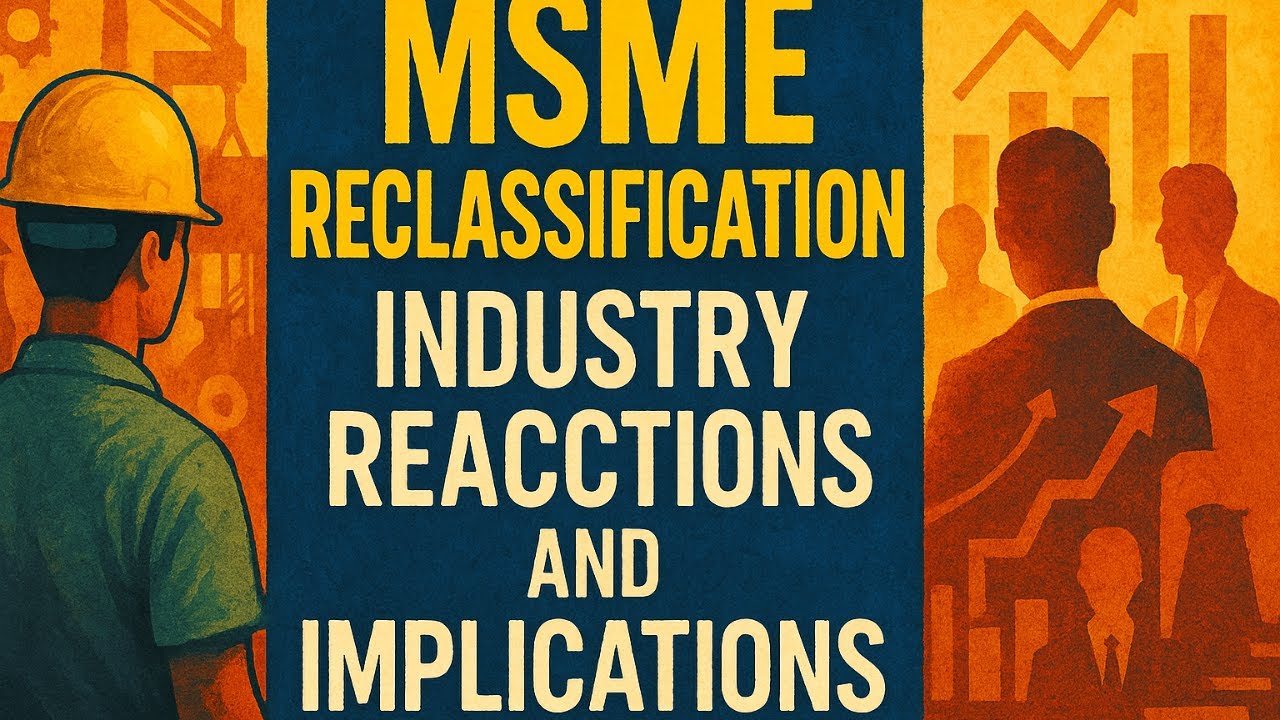MSME Reclassification 2025 ⚙️ | Industry Uproar💥& Economic Impact 💼 | Explained with Insights! - 885