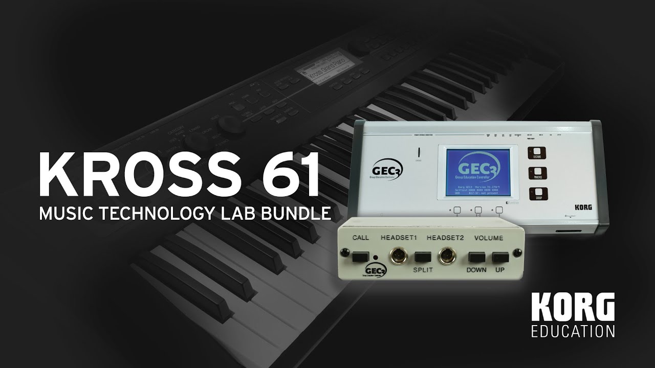 Korg Education Kross 61 Music Technology Lab Bundle