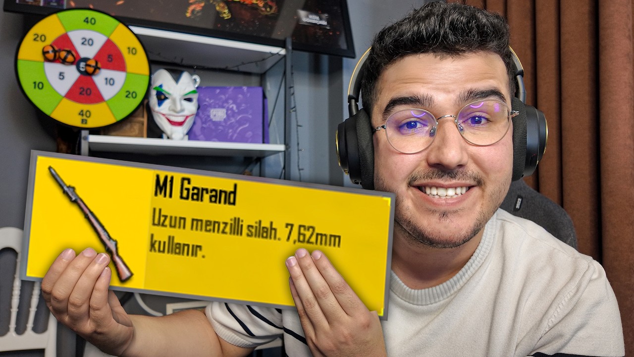 YENİ SİLAH M1 GARANT İLE WİN ALMAK? (14 KİLL ALDIM!)  PUBG MOBILE