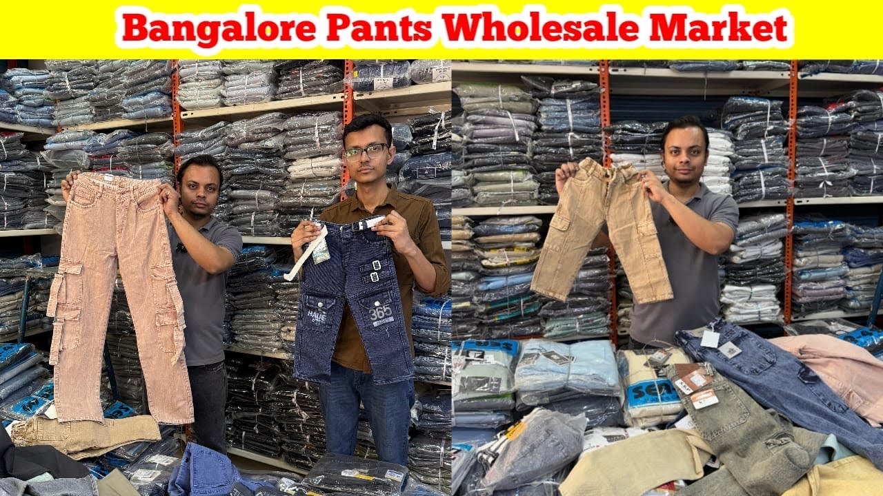 Bangalore Pants Manufacturer | Bangalore Pants Wholesale Market | Chickpet Wholesale Market 