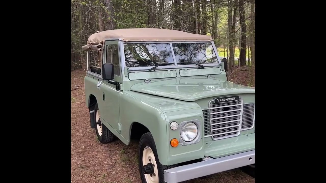 1983 Land Rover - Series III - 2.25 Gas - 64k miles - Exmoor Trim soft top - SOLD