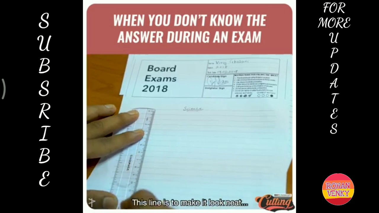 I am a Creative writer......but only during exams😂😂😂 || in Hindi with English subtitles