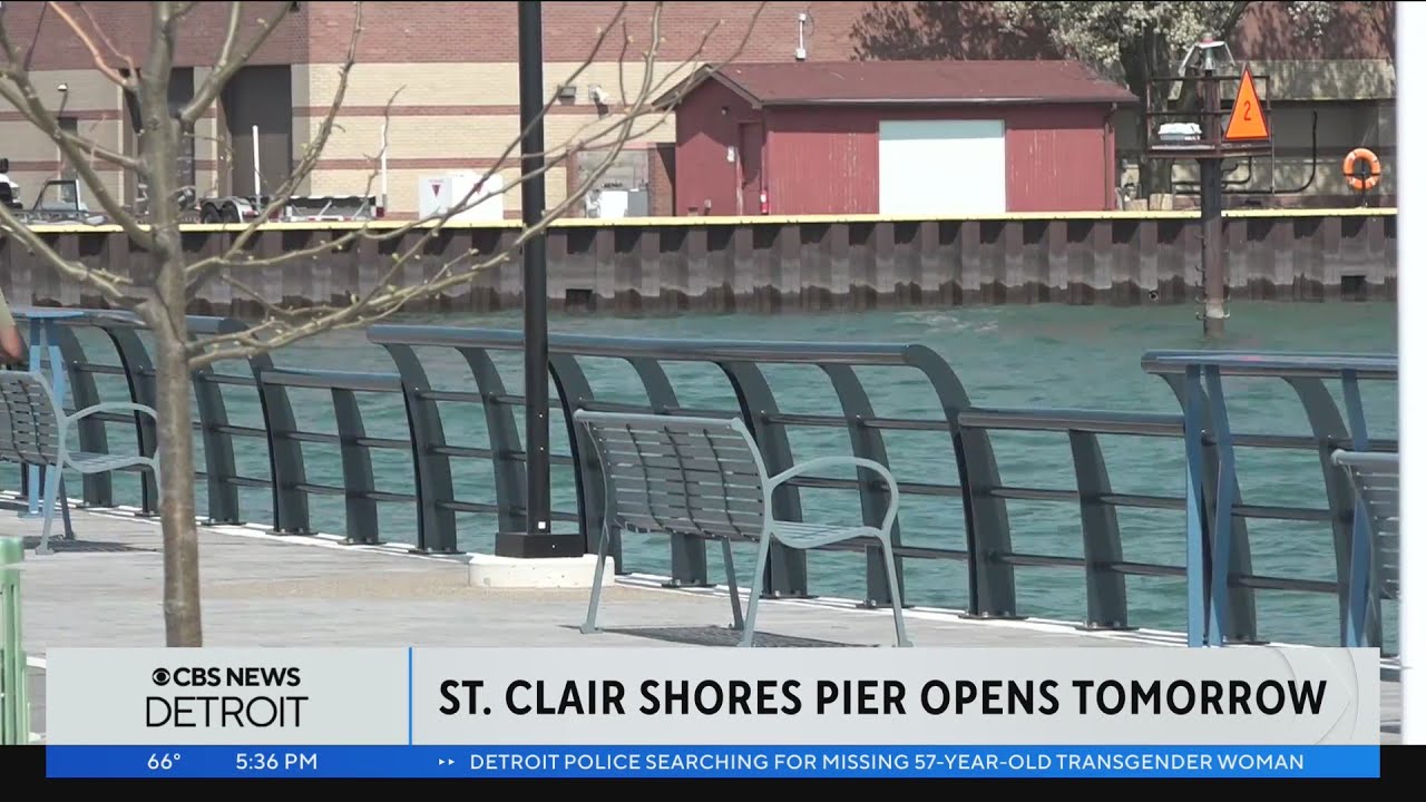 Renovated St. Clair Shores Blossom Heath Pier receives rave reviews