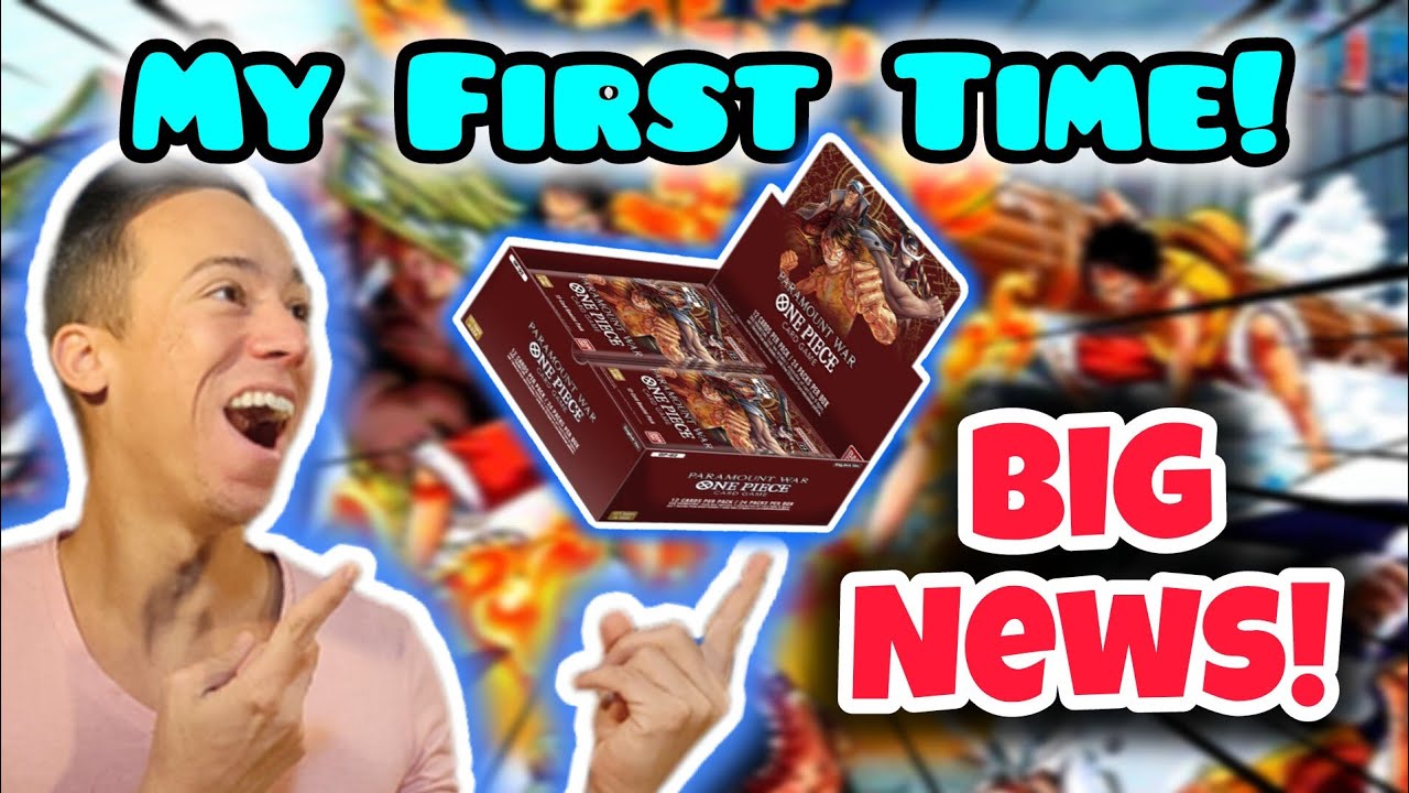 OP-02 Paramount War English Booster Box Opening! One Piece TCG OP02 Unboxing