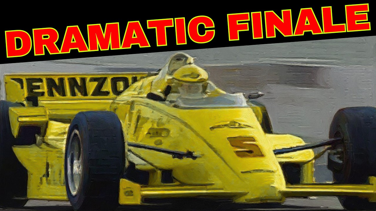 Al Unser Sr. Chases Down Roberto Moreno For Championship (1985 CART Tamiami Park)