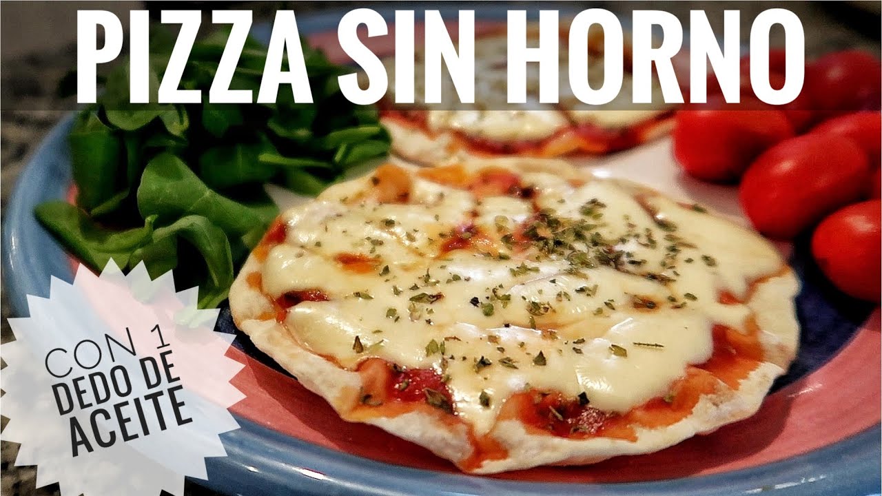 🍕PIZZETITAS SIN HORNO EN 10 MIN TE SALVAN | POCA MASA! 👈