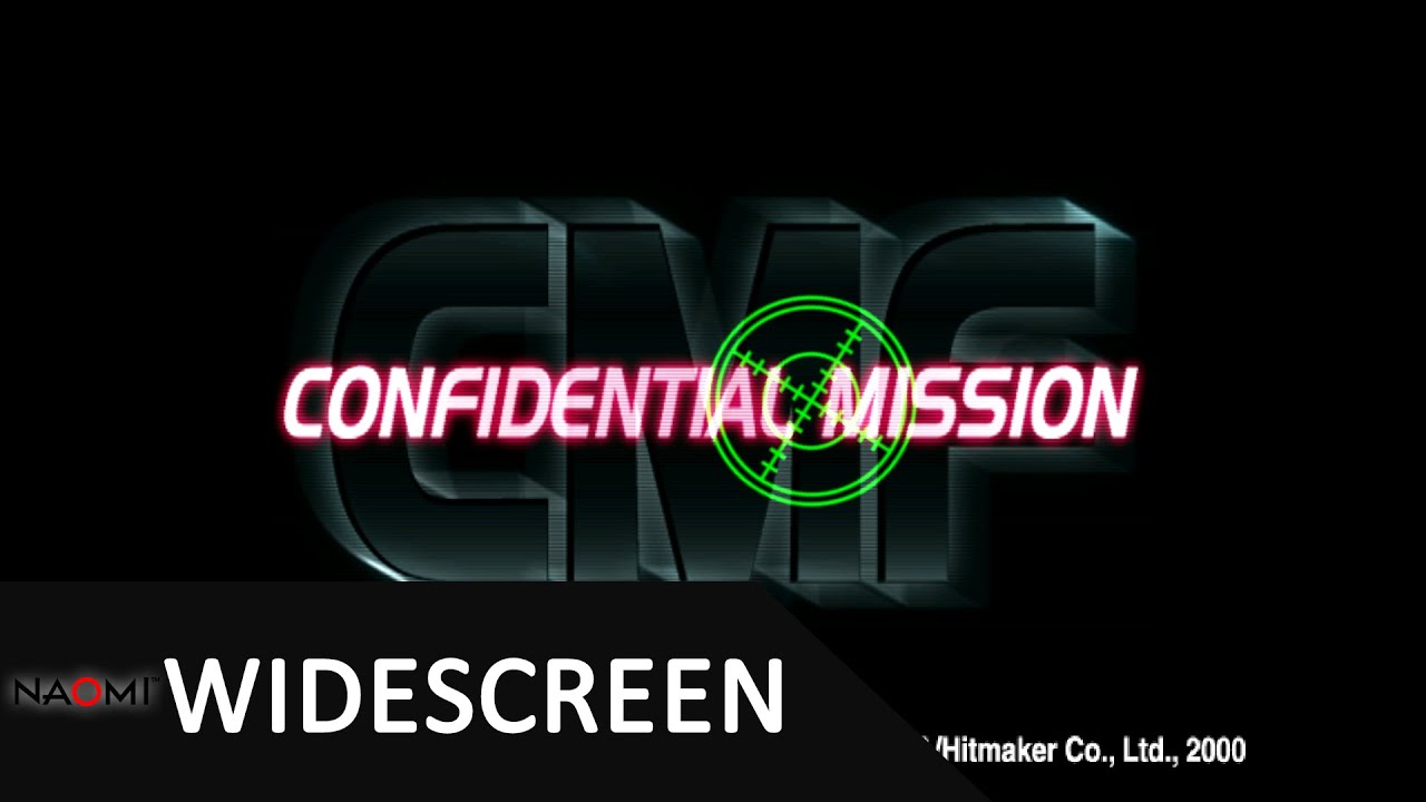 Confidential Mission - Sega Naomi - RetroArch Steam Flycast widescreen 1080p60