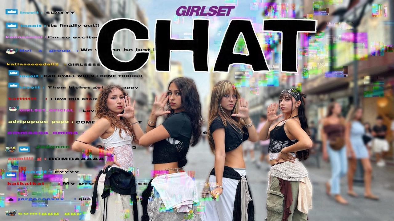 [ KPOP IN PUBLIC | ONE TAKE IN SPAIN ] GIRLSET - &ldquo;CHAT&rdquo; | Dance Cover by INOOIT