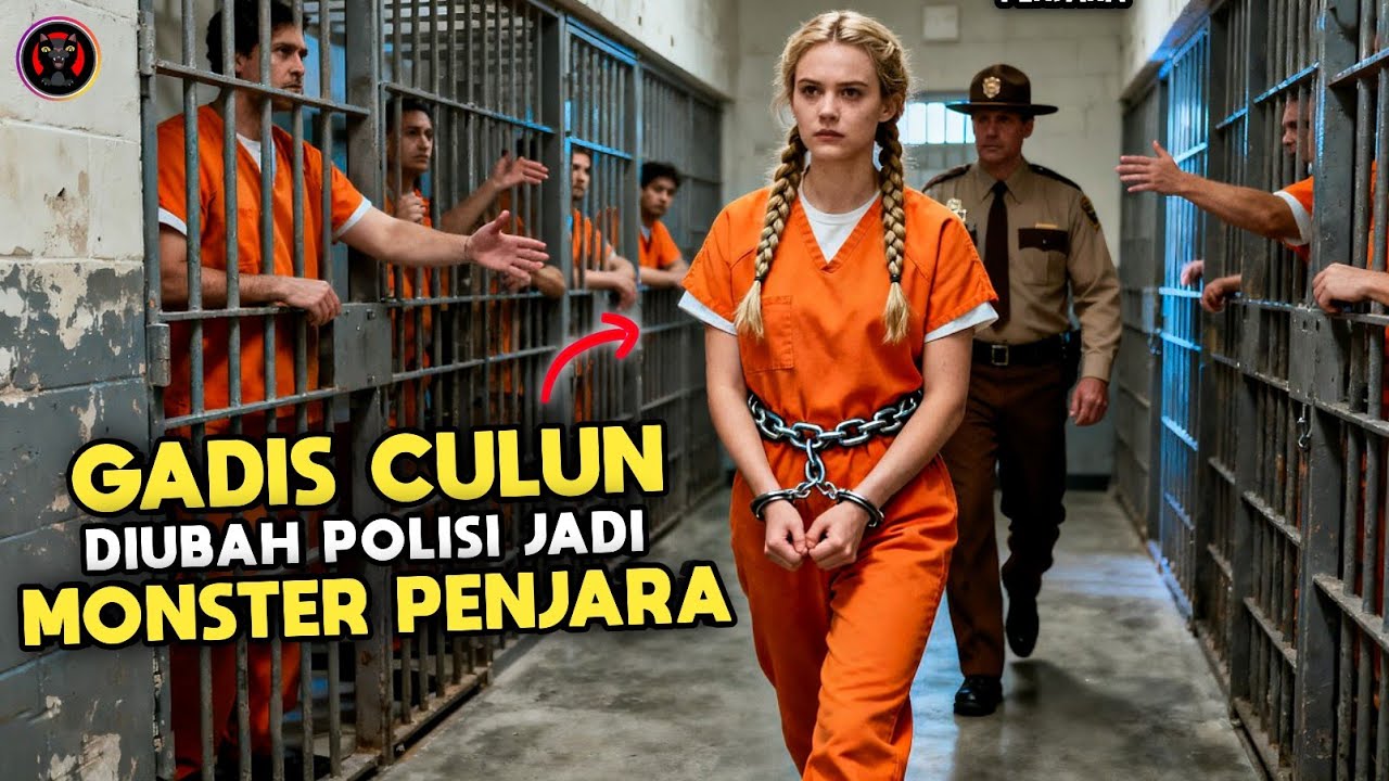 GADIS TAK BERDOSA INI DIJEBAK POLISI DAN DILEMPAR KE PENJARA BRUTAL